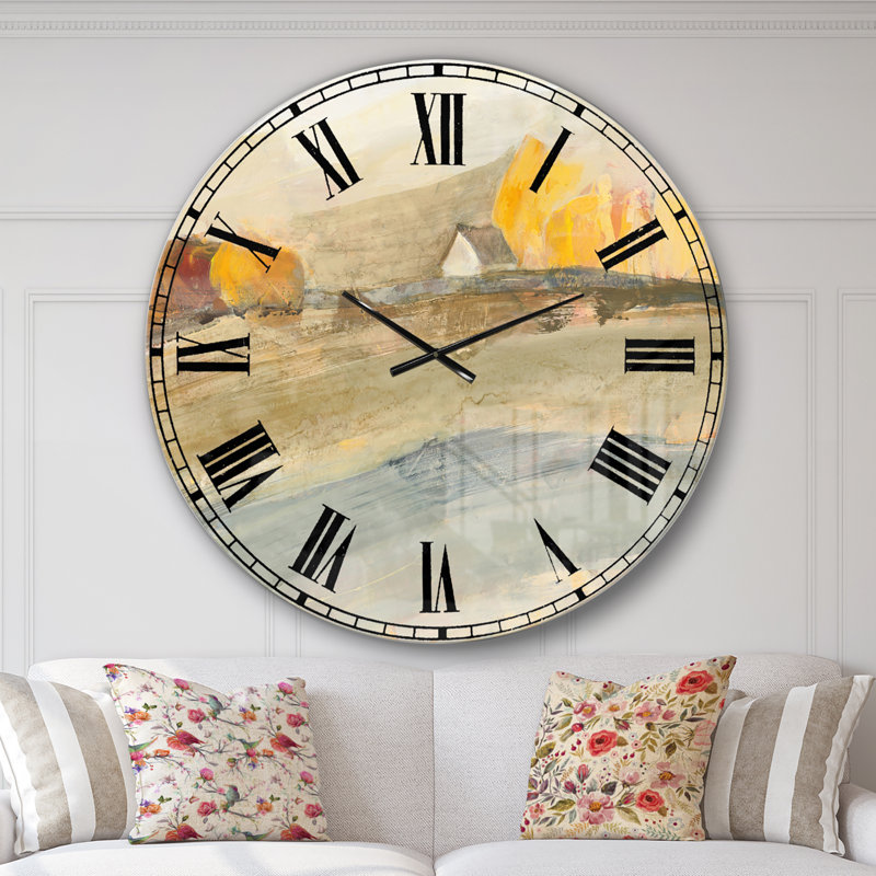 Horloge murale Swigart, Surdimensionné