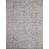 Hand Knotted Wool Southwestern Area Rug in Beige/Sand/Gray