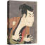 Œuvre d'art traditionnel japonais Ukiyo-e, images de portrait d'acteur kabuki, impression sur toile encadrée-123634170-123634175