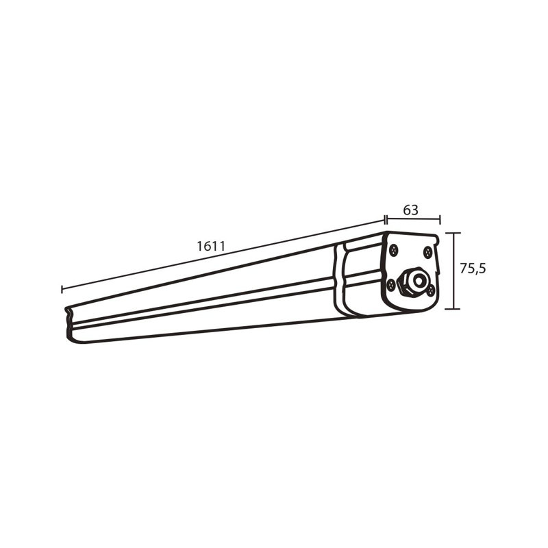 Lavelle LED 161cm Under Cabinet Light Bar