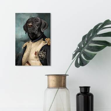 Lolo the Labrador Retriever, canvas 24x36