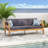 Adelayda Acacia Wood 3-Seater Sofa-1546503466