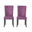 Chaise d'appoint rembourrée et capitonnée Aristeo-650616992