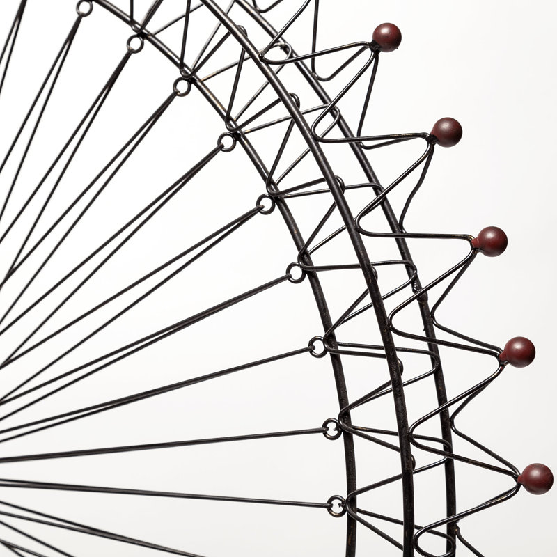London Eye Sculpture, 31.9" H x 28.7" W x 5" D