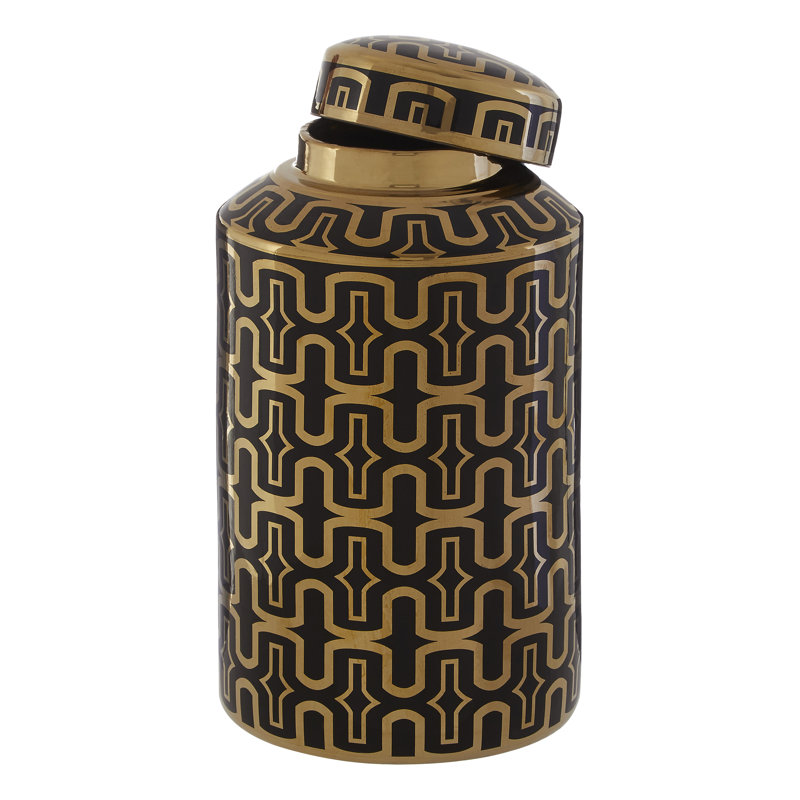 Ceramic / Porcelain Jar, 37cm H x 18cm W x 18cm D