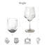Verre à pied Kharan gris clair-1840599386