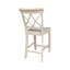 Tabouret de comptoir 24 po Delfreda