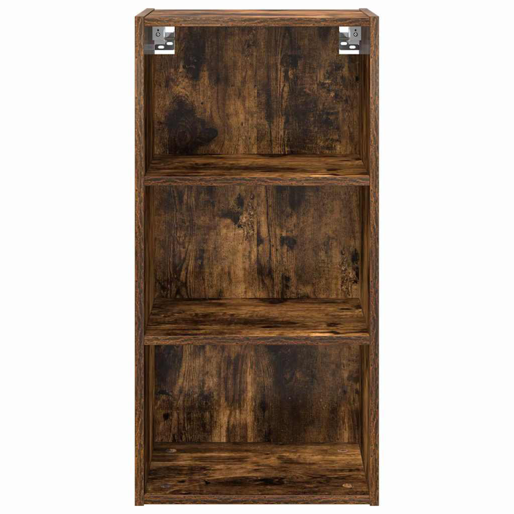Vidaxl Hanging Cabinet With Storage Riga Grey Sonoma 20 X 29.5 X 80 Cm