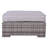 Canales 66'' High-Density Polyethylene (HDPE) Wicker Outdoor Patio Daybed