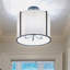 Luminaire suspendu tambour à 4 lumières Pasadena