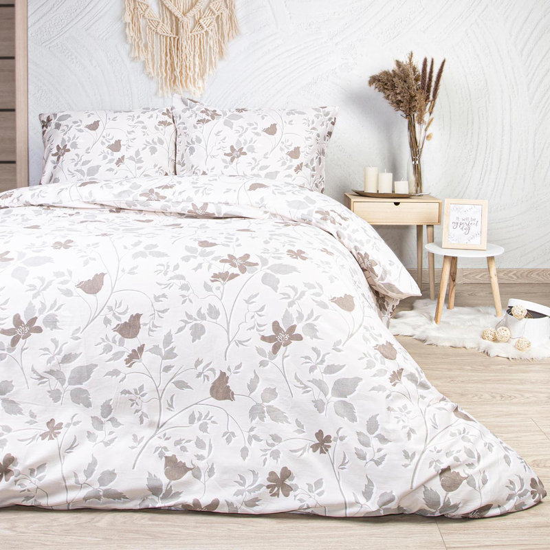 Cotton Duvet Cover Set with Pillow Shams
