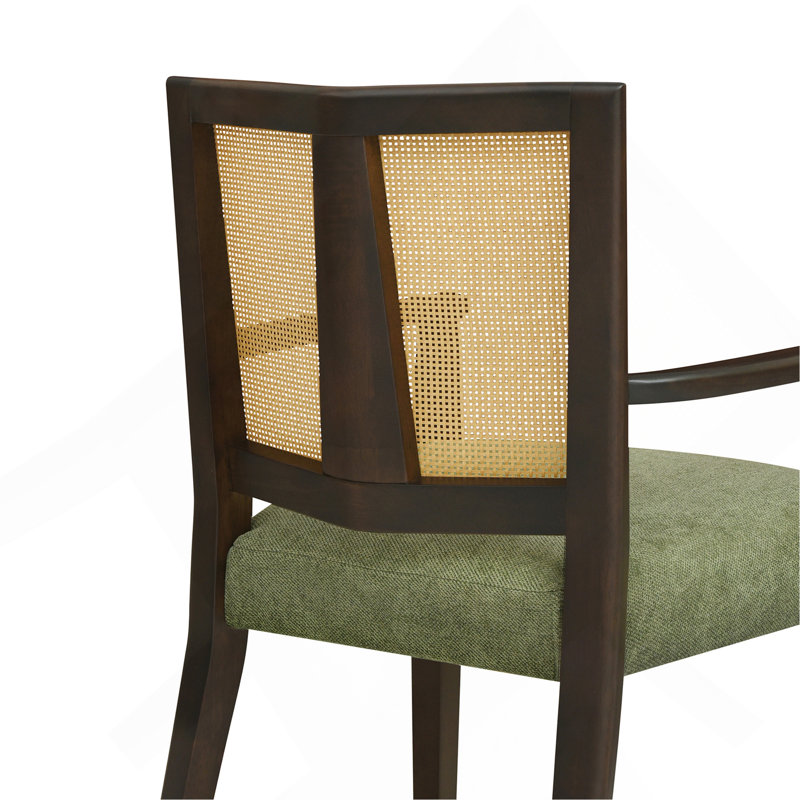 Ensemble de salle à manger de 2, Vert, Noir