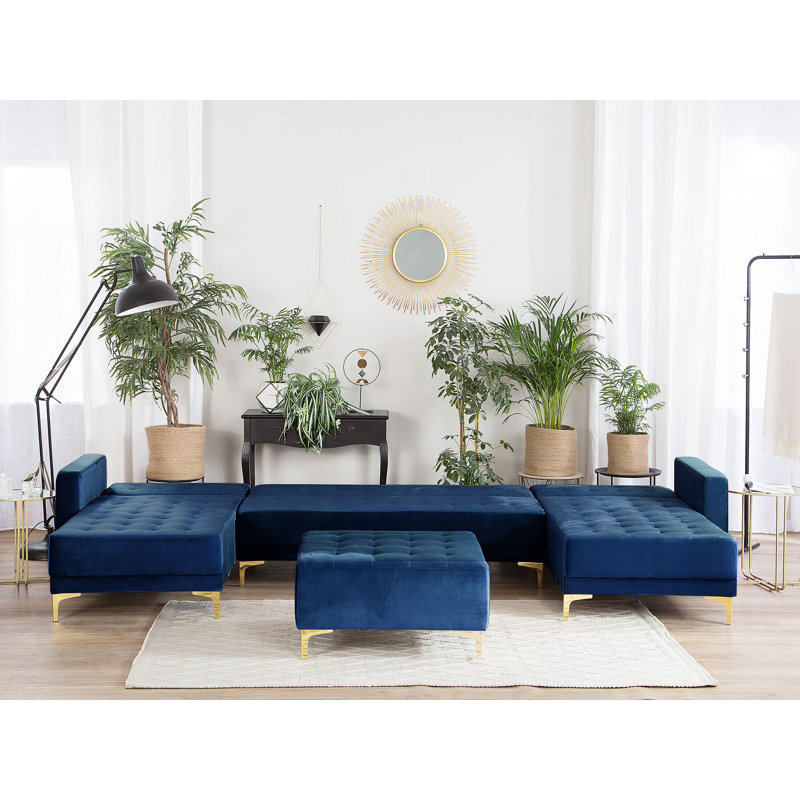 Raheem 5 Seater Sleeper, Blue