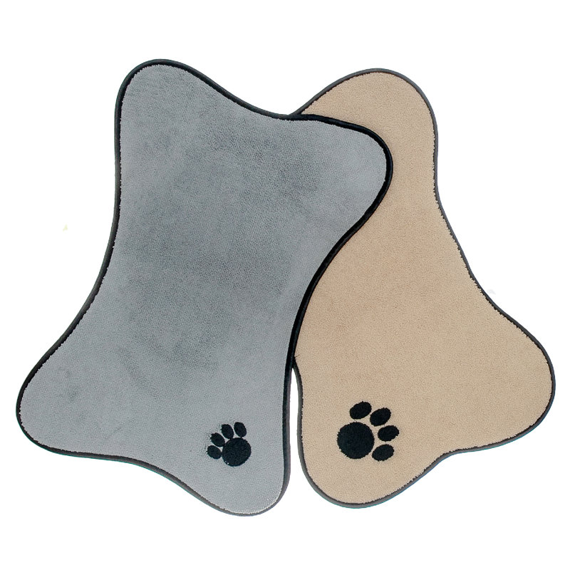 Tapis os brodé Paw