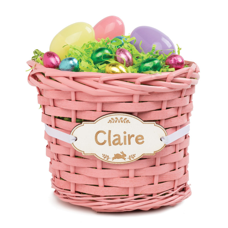 Panier à mèches personnalisées, Rose