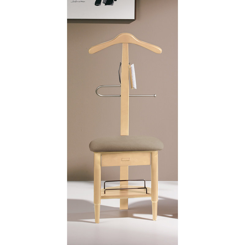 Freestanding Valet Stand, Natural