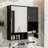 29'' X 28'' Modern Wall Mounted Bathroom Medicine Cabinet, Bathroom Wall Storage Cabinet With Mirror, Over The Toilet Space Saver Cabinet With Towels Bar-741114224