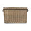 Coaling Wicker Rope Handled Log Basket with Lining-15132869