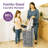  Non-Breakable Mosaic Hamper, 60L - Dark Gray, Elegant Design, Vented Laundry Basket, Made In France-375554288