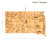Totally Bamboo State Destination Series Bamboo South Dakota Cutting Board