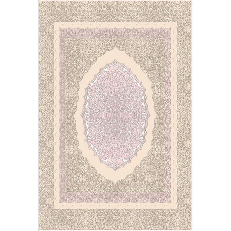 Luxurious Velvet Area Rug (4.6 x 7.2 ft), 100% Antibacterial Fabric, Non-Slip Cotton Backing, Pile Height: 0.4 in | Machine Washable, 3D Digital Print Design | Perfect for Living Room & Bedroom Decor, Soft & Durable