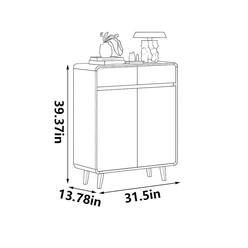 Schirado, 39.37" H x 31.5" W x 13.78" D