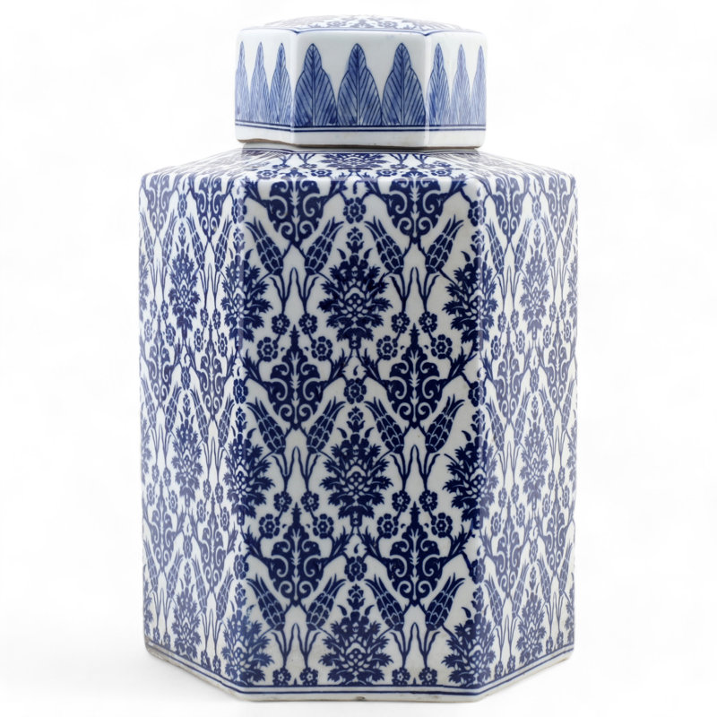 Handmade Porcelain Tea Jar