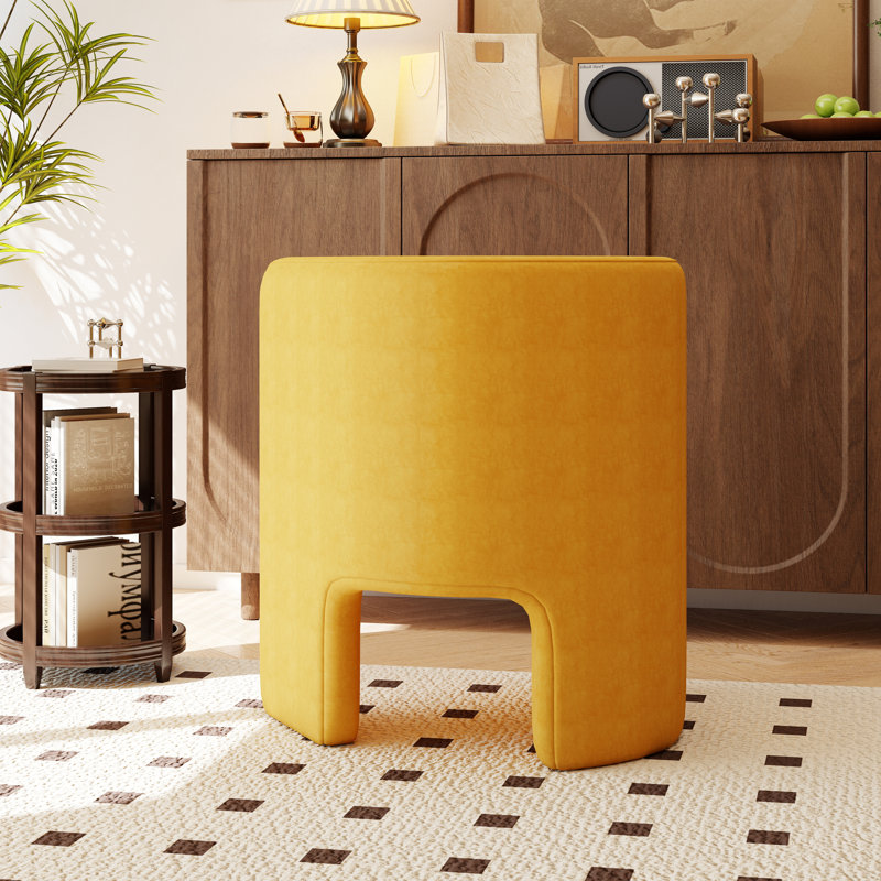 Fauteuil Beall, Jaune