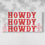 Howdy - Toile tendue avec châssis - Prêt à accrocher-682553446