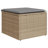  Garden Sofa Set Beige, Light Gray