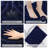 Absorbent Bath Mat Bathroom Rug (Set of 5)-632605074