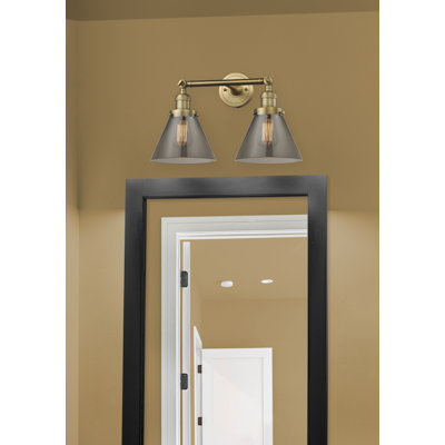 Cone 2 Light Bath Vanity Light