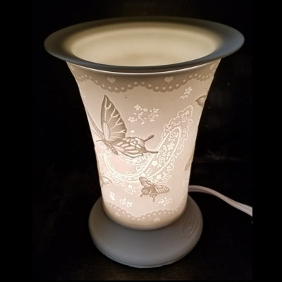 Chauffe-cire - Bougeoir à papillons
