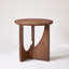 Table d'appoint 100% bois massif, table de bout en bois naturel, table centrale rustique, table d'appoint simple