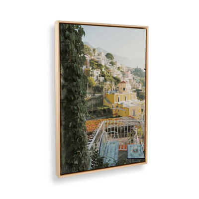 «Tranquil Terrace», reproduction sur toile