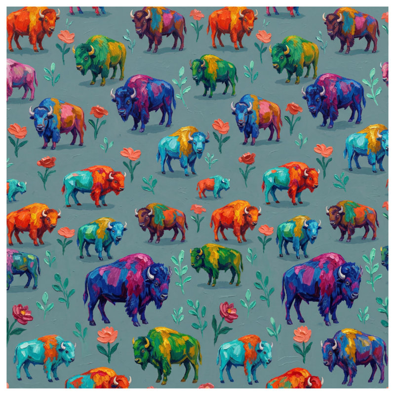 Tapis de bain Rainbow Buffalo, 34in W x 21in L