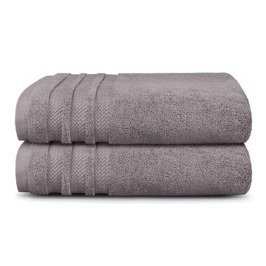 Blythe Two-tone Sculpted Bath Towels