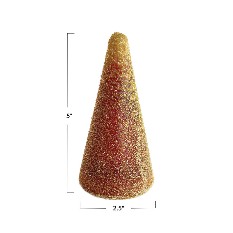 Arbre à perles rondes et scintillantes
