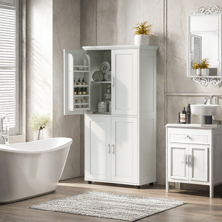 Canora Grey Semele Freestanding Bathroom Cabinet | Wayfair