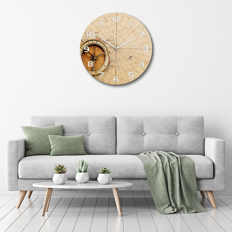 Josylin Glass Wall Clock
