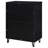 2-Door Black Storage Organizer Cabinet For Bedroom Use-229564294