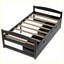 Structure de lit Charlie, lit plateforme, lit avec rangement-1831597992