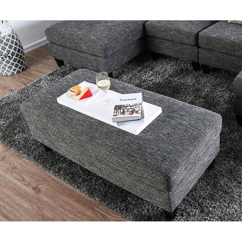 Repose-pieds 1pc Chenille