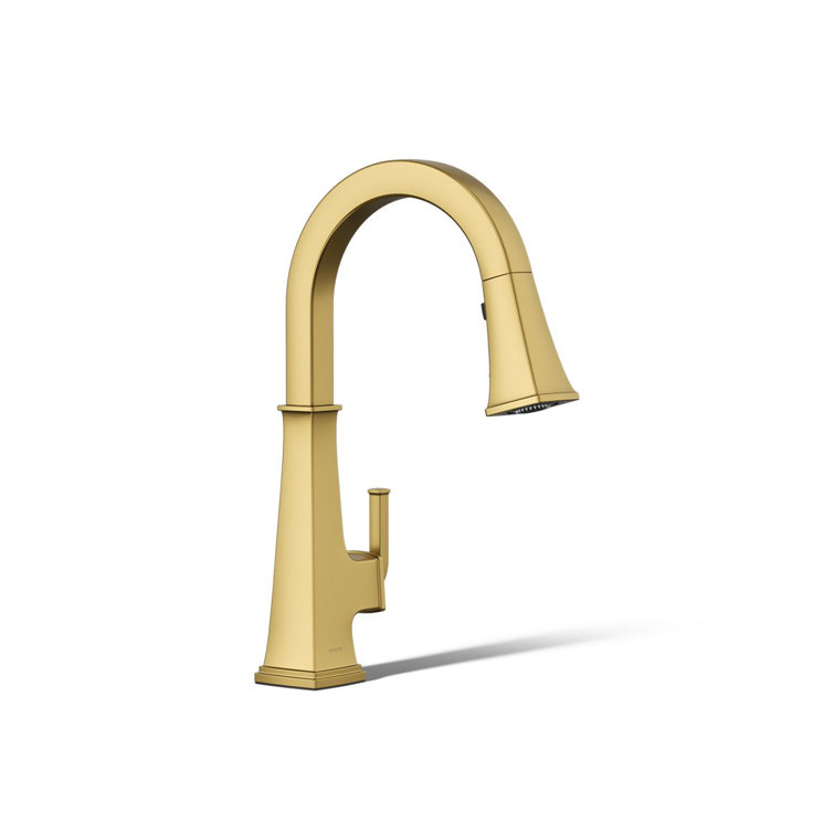 Riff Pull-Down Kitchen Sink Faucet with Three-Function Sprayhead, Single-Handle Kitchen Faucet