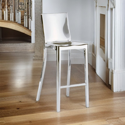 Bronx Steel Counter Stool with Steel Frame