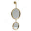 Miroir rond en fer