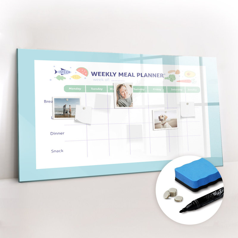 Magnetic Glass Dry Erase Board