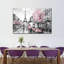 «Pink Paris», reproduction sur toile-1467637098