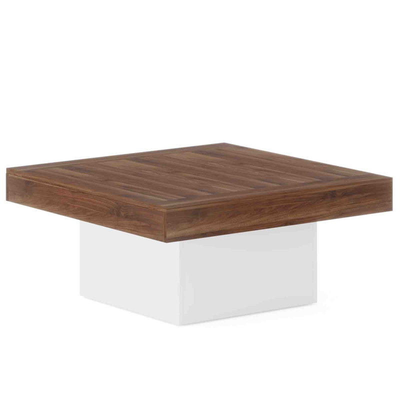 Coffee Table, Brown/White
