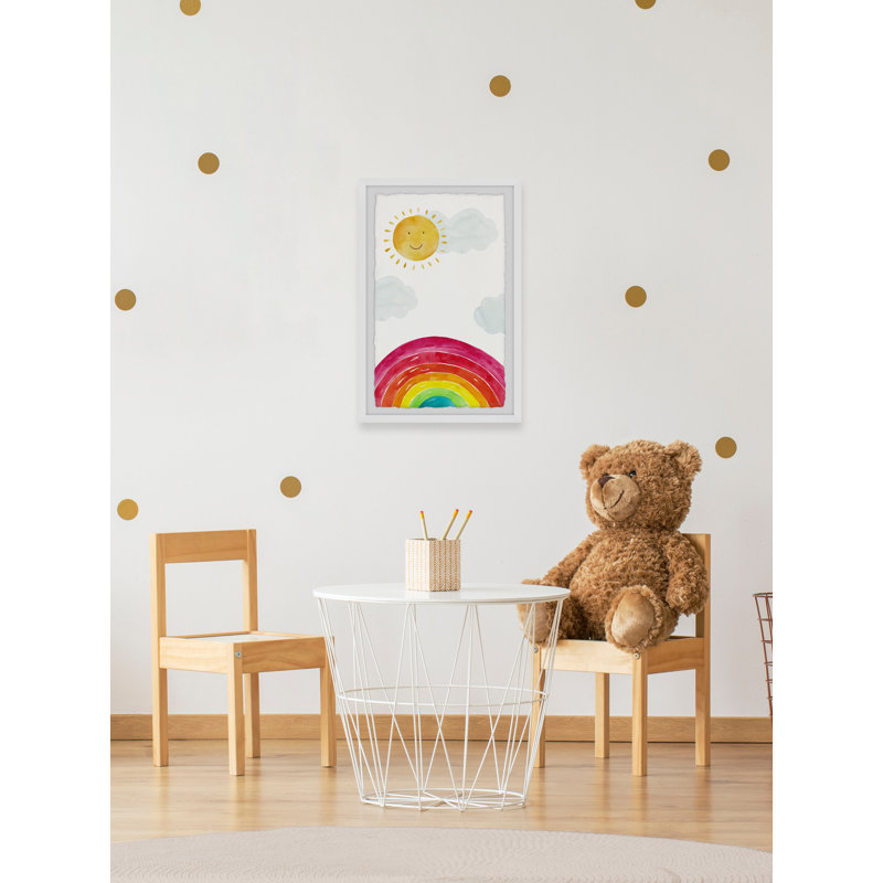 «Gaudette Be a Rainbow», reproduction encadrée, H 45 po x l 30 po x P 1,5 po
